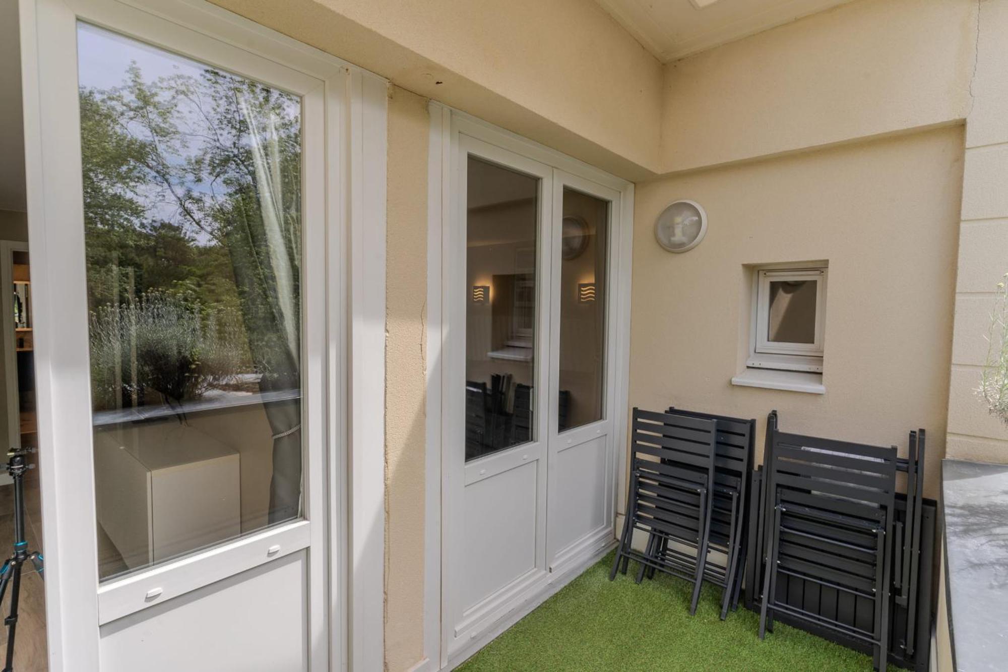 Very Nice Flat For 5 With Swimming Pool Tennis Court And Free Park 勒图凯－巴黎普拉日 外观 照片